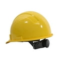 thumbnail image 4 of Interstate Safety 40401 Snap Lock 6 Point Ratchet Suspension Front Brim Hard Hat / Safety Helmet with Cap-Moun t Ear Mu ff Slo, 4 of 5