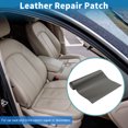 thumbnail image 2 of Unique Bargains Self Adhesive Leather Repair Patch Strong Stickiness Leather Repair Tape Leather 1 Pcs Dark Gray 17" x 237", 2 of 7