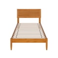 thumbnail image 6 of Ellarie Twin XL Wood Platform Bed in Light Toffee, 6 of 11