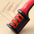 thumbnail image 4 of KQJQS Sharpener Kitchen For Straight And Serrated Knives 3 Stage With Diomand Abrasive, 4 of 7