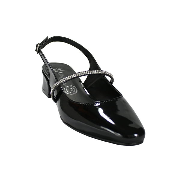 ZAPATILLA DE VESTIR DE MUJER SINTETICO NEGRO MARCA LEON 205