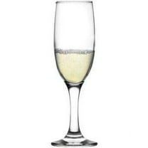LAV 6.5 Ounce Glass Champagne Flutes | Misket Collection – Thick and Durable – Dishwasher Safe – Perfect for Parties and Weddings – Great Gift Idea – Set of 6 Sparkling Wine Glasses