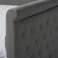 thumbnail image 3 of Baxton Studio Alena Modern and Contemporary Upholstered Daybed with Trundle, Multiple Sizes, Multiple Colors, 3 of 10