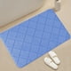 thumbnail image 2 of Alfombra absorbente premium para baño y ducha - Microfibra de secado rápido con reverso antideslizante, ideal para zonas húmedas, 40 x 60 cm, lavable, Aestivo | Azul | AESTIVO, 2 of 7