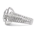 thumbnail image 3 of 925 Sterling Silver Mens Cubic Zirconia Cz Ring Man   For Dad Mens  For Him, 3 of 8