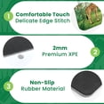 thumbnail image 4 of Mahjong Mat 31.5" x 31.5" Tropical forest wild mural jungle birds animal Non-Slip Noise Reduction American Mahjong Tiles Table Cover for Dominoes Poker Card Board Games Gift, 4 of 8