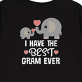 thumbnail image 4 of Inktastic Best Gram Ever Grandchild Gift Boys or Girls Long Sleeve Toddler T-Shirt, 4 of 5