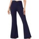 thumbnail image 4 of Puntoco Pantalones De Yoga Deportivos De Cintura Cruzada De Color Sólido Para Mujer Azul Marino L, 4 of 7