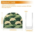 thumbnail image 4 of Yayeee Napkin Holder for Table Kitchen Paper Tissue Organization, Green Abstract Shapes, 4 of 8