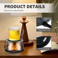 thumbnail image 4 of Wekvgz Coffee Mug Warmer Safe Electric Coffee Cup Warmer with Light Creative Ceramic Cup Warmer Intelligent Glass Cup Warmer Mug Heater Auto Shut Off 4 Temperature Setting for Coffee Tea Milk, 4 of 11