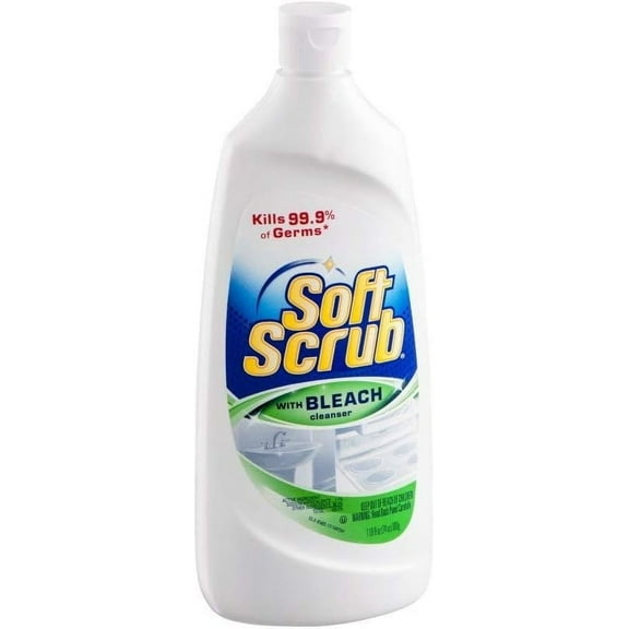 Soft Scrub with Bleach Antibacterial Cleanser 24 oz Pack of 9