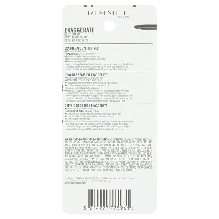 Rimmel London Exaggerate Waterproof Eye Definer Duo photo 8