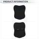 thumbnail image 4 of Almohada de reposacabezas de coche Unique Bargains, almohada ergonómica para el cuello, soporte para el cuello, poliéster, espuma viscoelástica, negro, 1 pieza para viajar., 4 of 7