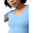 thumbnail image 6 of Ingrid & Isabel For Every Belly Women's Maternity Short Sleeve Fitted Scoop Tee, Sizes S-XXL, 6 of 9
