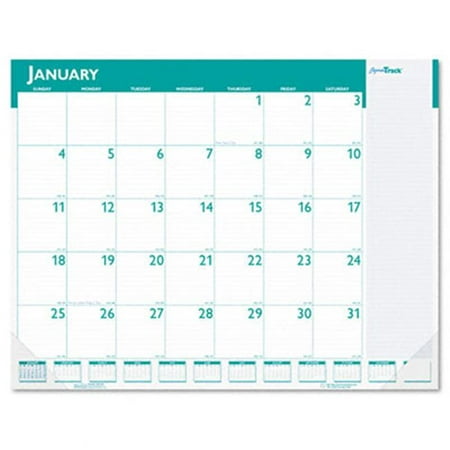 House Of Doolittle 148 Express Track Monthly Desk Pad Calendar 22 x 17