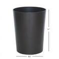 thumbnail image 4 of Bronze Metal Bathroom Wastebasket, Mainstays 2.2 gal, 4 of 5