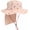 Strawberry, variant on Toddler Sun Hat，Kids UPF50+ Adjustable Waterproof Bucket Hat Swim Summer Embroidery with Neck Flap for Girl Boy Ages 3~8T