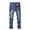 Z01 Light Blue, variant on Boys Pants,Boys' Distressed Denim Jeans High-Street Trousers Stretch Comfort Fit Spring & Autumn Layering Trendy School Outfits,Uniform Pants for Boys,Blue,11-12 Years