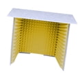 thumbnail image 2 of deevoka Housse de Bureau Insonorisée Légère Robuste Cabine Vocale Portable Absorbant les Voix Jaune 80cm, 2 of 9