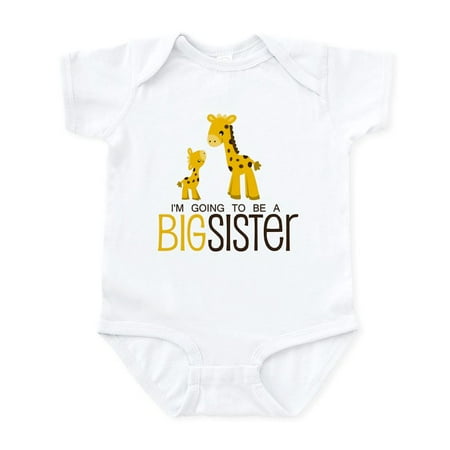 

CafePress - I m Going To Be A Big Sister Infant Bodysuit - Baby Light Bodysuit Size Newborn - 24 Months