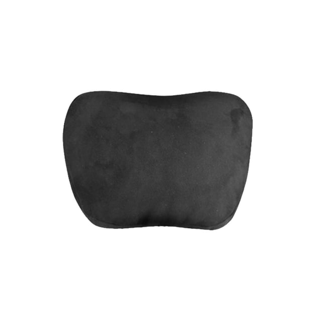 Speravity Reposacabezas de coche, reemplazo lavable de Color sólido, ergonómico, transpirable, cojín para vehículo automotriz, accesorios de Automoción decorativa y accesorios Negro