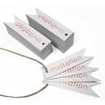 thumbnail image 4 of Inkdotpot Real Rose Gold Foil Invitation Party Tags Favor Hang Paper Tags 100 Pieces, 4 of 6