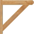 thumbnail image 3 of Ekena Millwork 6"W x 30"D x 30"H Traditional Rough Sawn Craftsman Outlooker, Western Red Cedar, 3 of 4