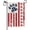 size:12.5"x18", variant on 4th of July Garden Flag Dog Stars and Stripes Double Sided USA Flag Patriotic Memorial Day Independence Day Yard Outdoor Decorations 12.5x18 Inch