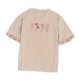 thumbnail image 4 of Camiseta para mujer, camiseta para mujer, camiseta de manga corta con volantes, ropa clásica cómoda con cuello redondo, Tops de verano para viajes de L, 4 of 8