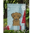 thumbnail image 3 of Carolines Treasures BB1730GF Winter Holiday Chocolate Labrador Flag Garden Size, 3 of 3
