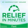 thumbnail image 2 of Fleet Liquid Glycerin Suppositories for Adult Constipation, 4 Count ( Pack of 3), 2 of 9