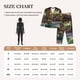 thumbnail image 4 of Balery Charming Garden Patio Conjunto de Pijama con Estampado para Mujer, Conjunto de Dos Piezas con Manga Larga, Ropa de Dormir Suave con Bolsillos, Pijamas Cómodos-Small, 4 of 7