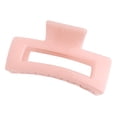 thumbnail image 2 of Garra de pelo para mujer Pinza de cabellero grande antideslizante de 3 pulgadas pinza de cabellero francesa grande para mujeres niñas piensa accesorios de cabellero - Rosa Rosado Magideal Garra de pelo para mujer, 2 of 7