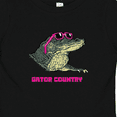 thumbnail image 4 of Inktastic Gator Country Sunny Gator in Pink Sunglasses Boys or Girls Baby T-Shirt, 4 of 5