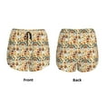 thumbnail image 5 of Fotbe 70s Hippie Style Womens High Waist Running Shorts Athletic Workout Quick Dry Shorts for Women with Pockets Gym Yoga Summer Shorts-, 5 of 9