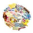 thumbnail image 2 of Naiovety 40 Uds. Pegatinas inspiradoras, calcomanías para botellas de agua con letras en inglés, decoración de colección de recortes de dibujos Decoración del hogar Naiovety HA060789-00B, 2 of 6