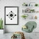thumbnail image 5 of Reloj de pared de hierro Naiovety 3D Extraíble Estilo moderno color negro, 5 of 6