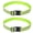 Green, variant on Elastic Adjustable Reflective Safety Belt For High Visibility Night Use 2Pcs