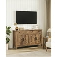 thumbnail image 4 of VASAGLE Buffet Cabinet, Coffee Bar Cabinet with 2 Drawers, Adjustable Shelves, Sideboard Storage with Cable Holes, Drawer Dividers, Honey Brown, 4 of 11