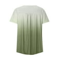 thumbnail image 4 of Patlollav Womens Plus Size Shirt Short Sleeve Tie-dye T-shirt Tops, 4 of 6