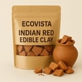 thumbnail image 1 of Maceta de barro comestible EcoVista, terracota roja india, 120 ml, 1 of 3