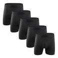 thumbnail image 1 of 5pcs Comfortable Men's Underwear - Breathable Boxer Briefs with Moisture Wicking Technology for All, 1 of 1