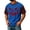 Blue, variant on Mens Short Sleeve Shirts Happy Funny Halloween Pumpkin Party Corduroy T Shirts Winter Spooky Classic Fit Comfortable Outfits Navy XL