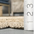 thumbnail image 3 of nuLOOM Tera Petals Braided Jute Area Rug, 6' x 9', Ivory, 3 of 9