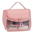 thumbnail image 2 of Deago Hanging Travel Toiletry Bag Waterproof Makeup Cosmetic Bag Travel Organizer for Women and Girls (Pink), 2 of 9