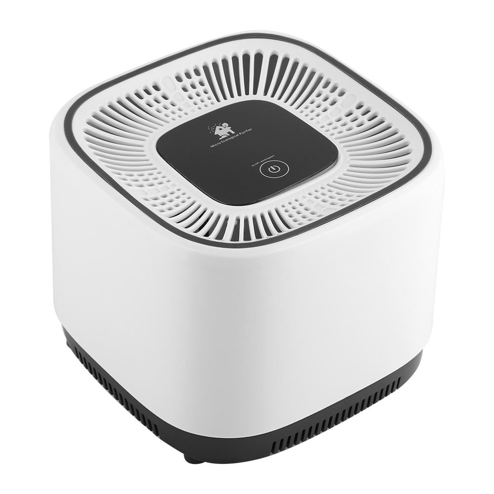 HERCHR Air Purifier, 110240V Mini Desk Air Purifier Purification