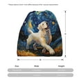 thumbnail image 3 of Disketp Vintage Starry Sky Labrador Slouchy Beanie Hip-Hop Soft Lightweight Running Beanie Adult Hats Chemo Cap for Men Women, 3 of 8