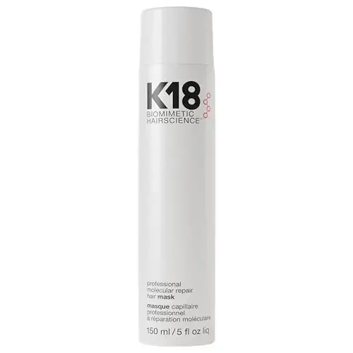 Mascarilla capilar Molecular sin enjuague K18, 150ml, reparación Original, cabello Molecular dañado, seco, rizado, tratamiento hidratante de 4 minutos