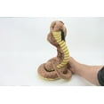 thumbnail image 2 of Cobra, Naja, Nice Plush Snake, Stuffed Reptile, Educational, Realistic Figure, Lifelike Model, Replica, Gift , 12" WR12 BB312, 2 of 8