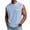 Light Blue, variant on Jalioing Men's Casual Tank Tops Vintage Fashion Button Crew Neck Sleeveless Tank Shirt with Pocket Summer Vacation Outfits